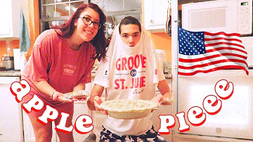 🇺🇸 my wife and i make pie for the kids 🇺🇸