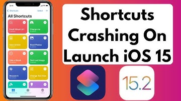 How To Fix Shortcuts Crashing in iOS 15 | Shortcuts Crashing On Launch iOS 15 Fixed