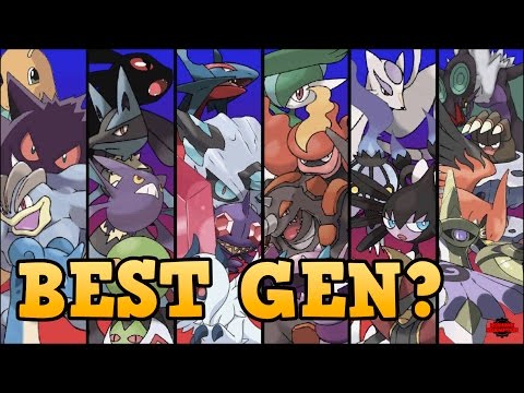 Which Generation of Pokemon is the BEST?! (Top 6)