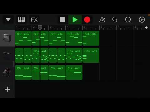 【Garage Band】通勤ステップ　再現