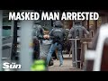 Gun cops arrest masked man after four hostages taken and threats to blow up Dutch bar