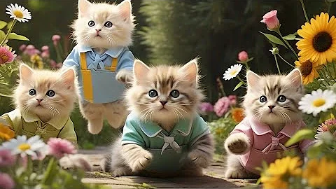 Watch the video about ANGORA KITTENS ARE SO CUTE, IT'S ADORABLE TO SEE THEM WHEN PLAYING IN THE CAGE