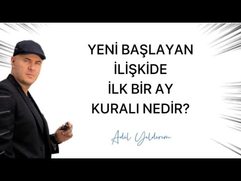 YENİ BAŞLAYAN İLİŞKİDE İLK BİR AY KURALI NEDİR? 30 GÜN KURALI ÜZERİNE BİLMENİZ GEREKEN HER ŞEY