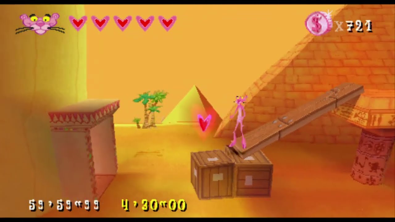 Играю в Pink Panther: Pinkadelic Pursuit №3 (продолжение)