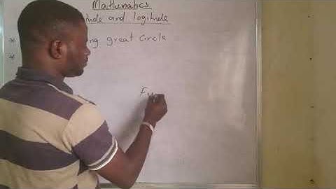 latitude and longitude part 2 [Distance along great circles]