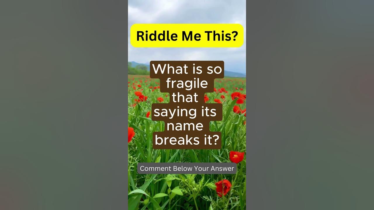 Easiest Riddle to solve, Can you solve this one? brainpower riddles