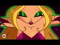 Winx club dark flora full transformation exclusive  fanmade  winxclub