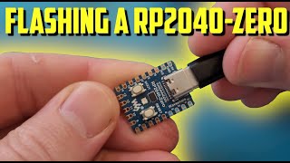 How to flash a RP2040-zero for the Picofly mod