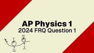 AP Physics 1 2024 FRQ 1
