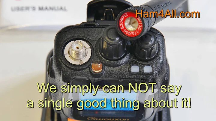 Wouxun UV-8D VHF/UHF Duplex, Cross-Band Repeater HAM radio.