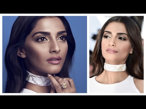 Video: Sonam Kapoor Hướng dẫn trang điểm mắt vàng từ Cannes 2016