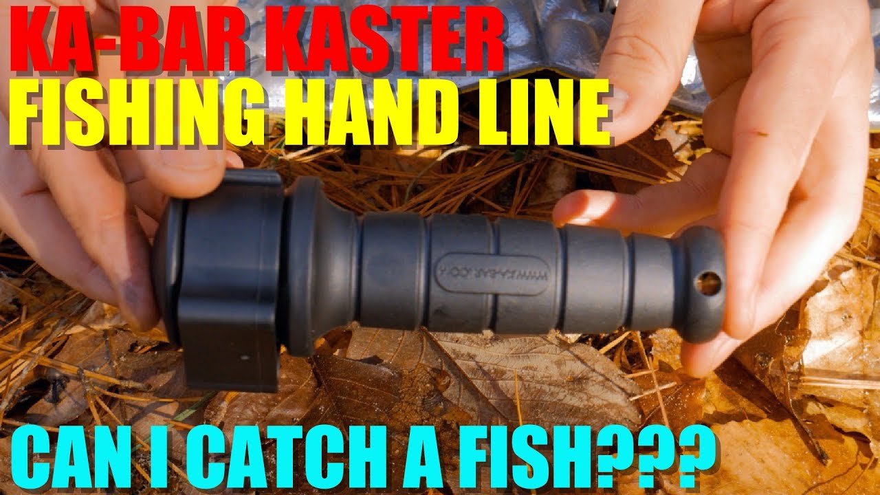 Is the Ka-Bar Backpacker Kaster Hand Line Worth It? - Trying to Catch a Fish  with a Hand Line 