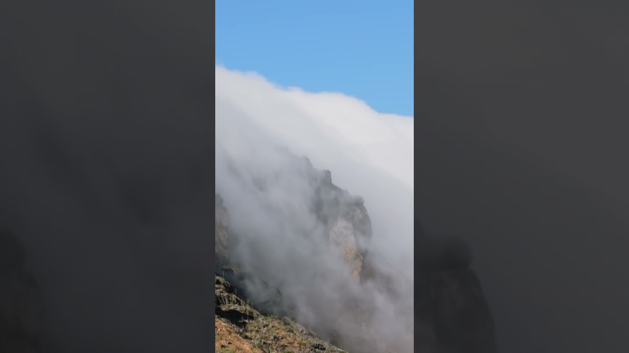 火山島で出会った幻想的な光景