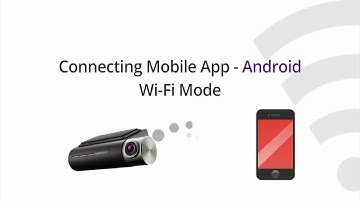 Thinkware F800/F800PRO: Connecting the Mobile App – Wi-Fi (Android)