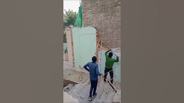 Wall Demolition Work in Progress #demolition