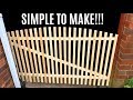 How To Make A Garden Gate - DIY How To Make A Garden Gate - DIY