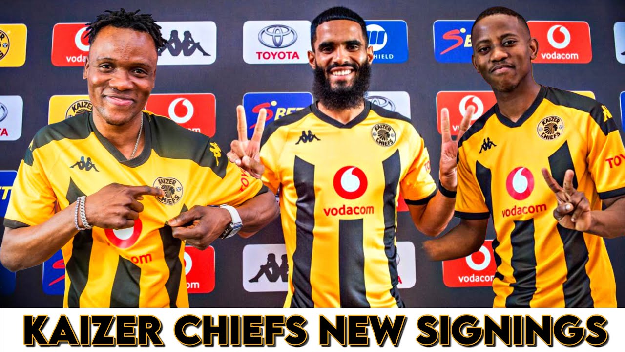 Kaizer Chiefs New Signings Announced Thabo Cele, Mikabi Lilepo and Tashreeq Morris