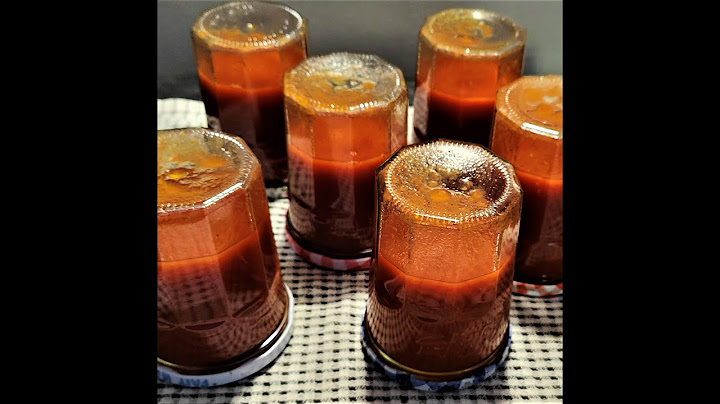 Sauce tomates sans stérilisateur, #conserves, #facile