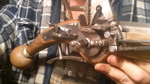 Wheellock pistol build 1650 pt 55 making the securing lever