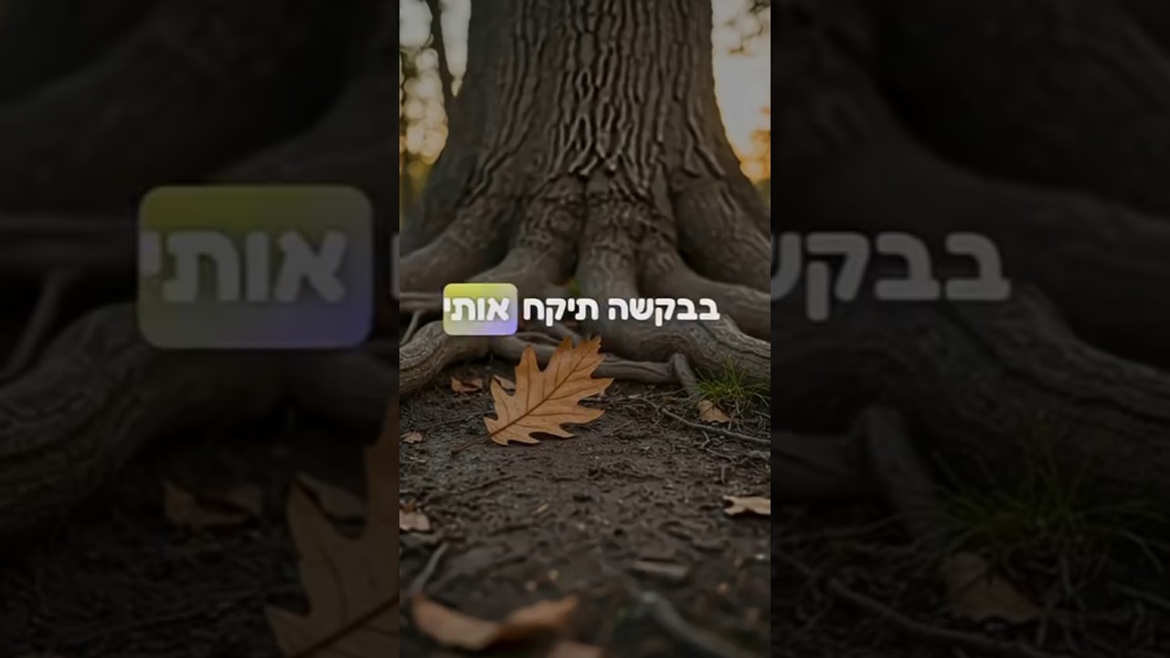 חידוש יפה🌱ומחזק ביותר ממשה חי רבקוב
