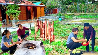 Time lapse : 30 Day Harvest agricultural products . Make enough Smoked Meat to last two months