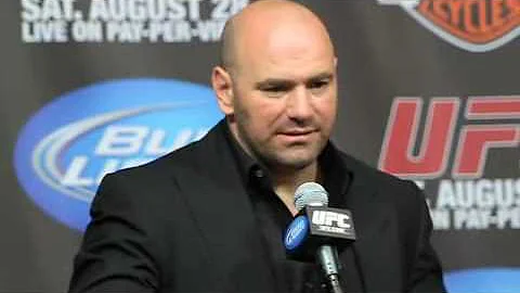 Dana White On James Toney After UFC 118 Loss - MMA...