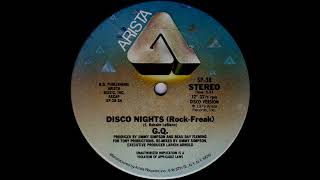 Video thumbnail of "G.Q. - Disco Nights (Rock-Freak)"