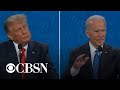 Trump and Biden debate health care plans and preexisting conditions