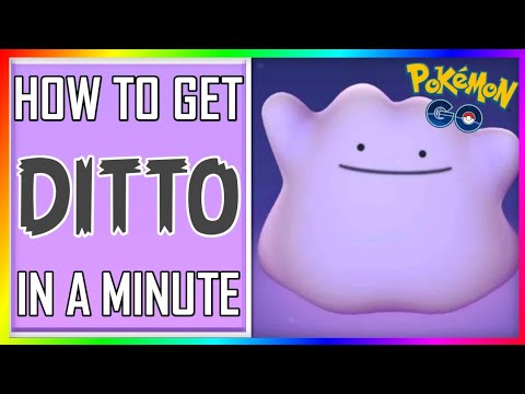 How to catch Ditto in Pokemon Go | Find ditto in a minute easily in 2021 - YouTube