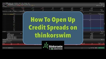 How to Trade Credit Spreads (PUT & CALL) on thinkorswim! (2025)
