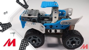 Meccano/Erector | 10 Model Rally Racer (18203) | Build #9