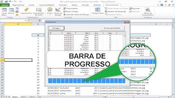 Barra de PROGRESSO (ProgressBar) em Listview de Formulário Excel VBA