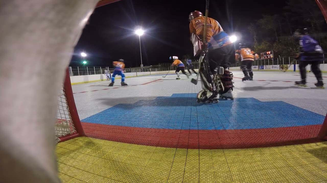 5 to 4 Playoff loss Dumb Pucks vs Crease Crusaders Chattanooga roller/inline hockey fall 2025