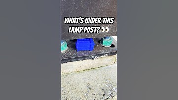 What would you do if you find a cache under a lamp post? Sign the log & hide it back!