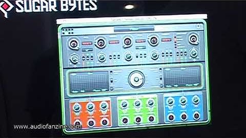 SUGAR BYTES TURNADO video demo [Musikmesse 2011]