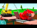 The Bridge Accident - Digley and Dazey | Construction Cartoons for Kids