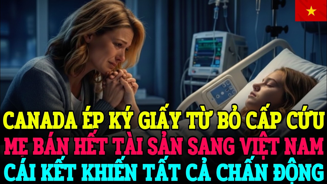 BÁC SĨ CANADA TUYÊN BỐ CON GÁI VÔ VỌNG, MẸ LIỀU MÌNH SANG VIỆT NAM VÀ CÁI KẾT GÂY SỐC
