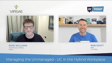 Managing the Unmanaged - UC in the Hybrid Workplace