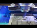 High precision rubber stamp making machine co2 laser engraver