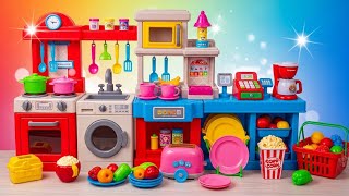 🍕 Mini Kitchen Set ASMR Cooking Fun | Toy Cooking Video