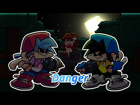 FNF Danger But BF Adel Are Having A Wonderful Time 