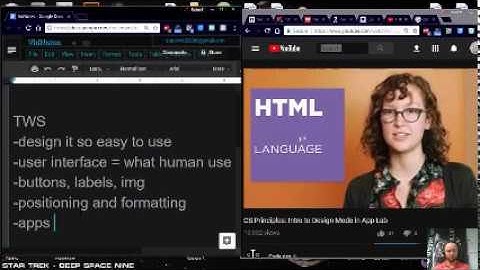 Design Mode in App Lab vidNotes