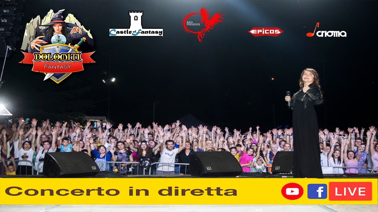 Cristina D'Avena - LIVE - DOLOMITI Fantasy 2018