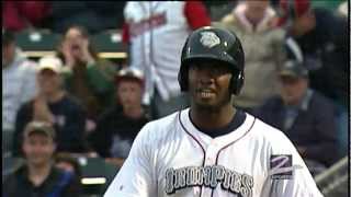 Domonic Brown Homerun, Bat Flip, Bench Clearer June 5, 2012