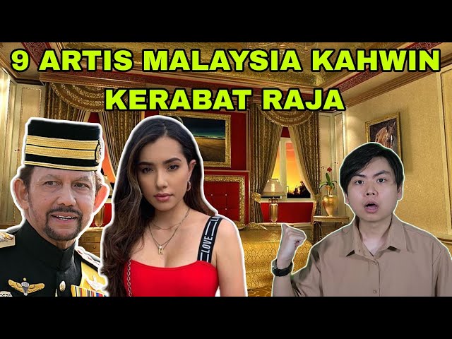 9 Artis Malaysia Kahwin Kerabat Raja! class=
