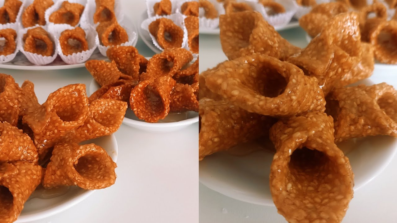 أروع المعسلات الرمضانية🌙جلجلانية تونسية مقرمشة وإقتصادية بمكونات بسيطة وساهلة وبكمية وفيرةjiljlaniya