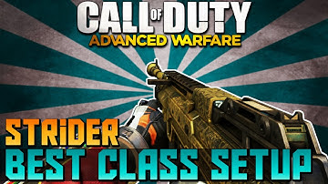 Call of Duty Advanced Warfare: Best ASM1 Strider Class Setup - (Call of Duty Elite Gun Class Setup)