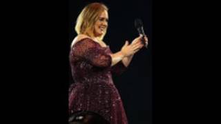 Adele performs at Adelaide Oval in Adelaide, Australia.