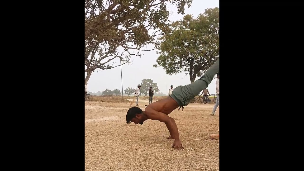 CALISTHENICS SUNRISE 🌞 THE REAL STRENGTH CALISTHENICS SPORTS 👍@KrishnaGYMSHORTS95197 