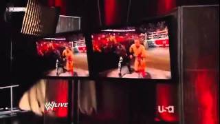 WWE Raw 9/19/11 - Triple H Fires The Miz and R-Truth